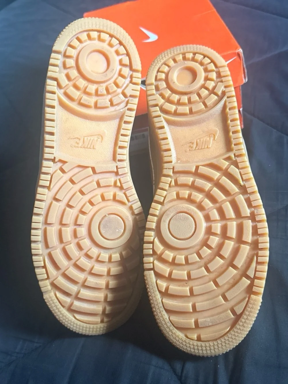 Nike Men’s High-Top Sneakers in Wheat